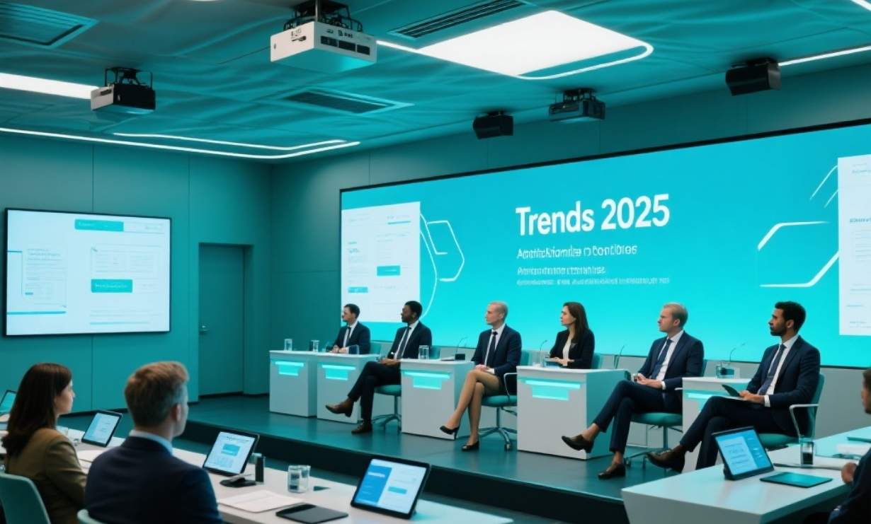 Tendances 2025 des séminaires et conférences professionnelles