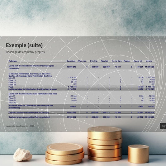 La consolidation comptable et financière